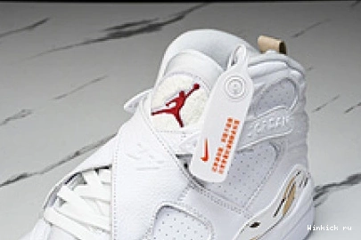 White OVO 8 Retro Jordan 0712